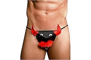 Men's Sexy Thongs Novelty Briefs for Spicy Encounters