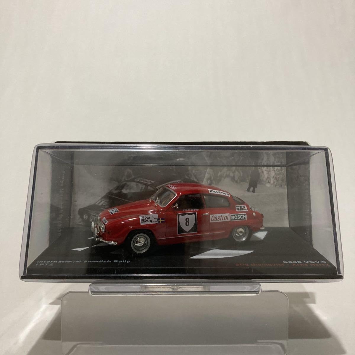デアゴスティーニ ラリーカーコレクション 1/43 Saab 96V4#8 ? サーブ 