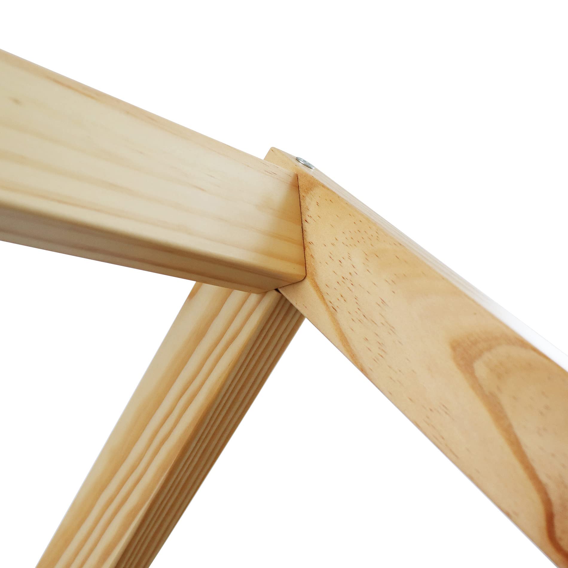 Rebecca Mobili Letto Montessori Bambini, Lettino Cameretta Bambini, Forma Casetta, Legno Di Pino, Design Nordico, Rete Con Doghe 90 x 200 cm - Art. RE6763