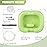 Cehim Inflatable Shampoo Basin - Portable Shampoo Bowl, Hair Washing Basin for Bedridden, Disabled,Injured, Hair Wash Tub for Dreadlocks and at Home Sink Washing (Green)