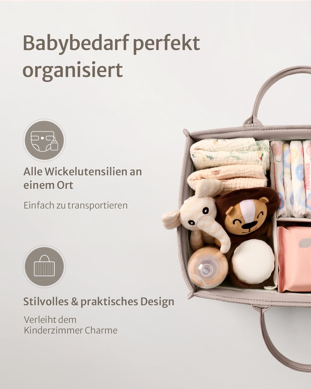 Blissful Diary Nappy Caddy Organiser - Image 3