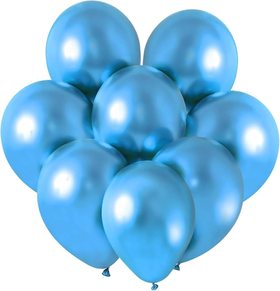 アルミ 風船 バルーン 誕生日 12インチ 50個セット (メタリックブルー Amazon | Pstyle. アルミ 風船 バルーン 誕生日 12インチ 50個セット