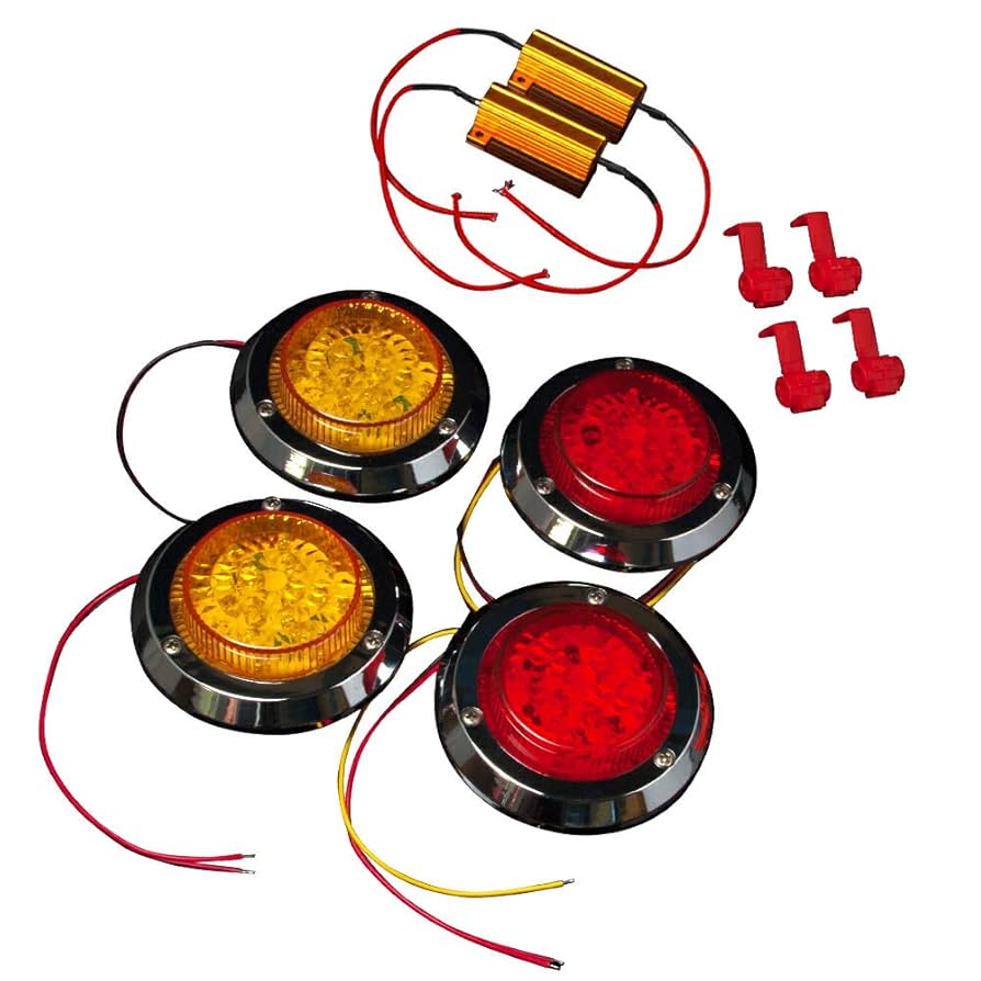 Amazon | JA11 ジムニー リア 丸型 LEDテールセット 埋込式 汎用