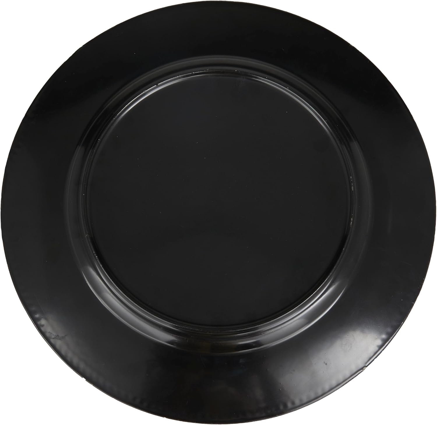Deco 79 Melamine Plastic Charger , set of 8 13" x 13" x 1", Gold