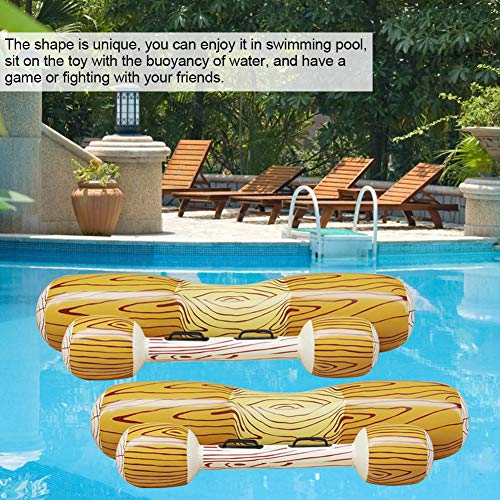 Opblaasbaar Drijvend Waterspeelgoed, Drijvend Bed Spelen Boot Vlot Botsingsspeelgoed, Zwembad Lounger Reuze Vlotters Rit… - Afbeelding 5