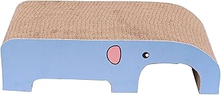 Generic Cat Scratch Pad Corrugated Scratching Couch Large Furniture Protection Sofa Cat Scratcher for Cats Scratching Grinding Claw, Elephant, 41cmx21cmx11cm