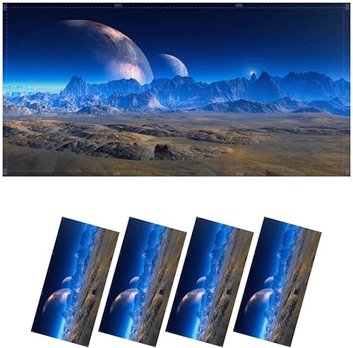 Miniatura 89 de Paquete de 4 cubiertas de luz fluorescente para luz de techo, filtros de luz Beautiful Heavens Us para aula, oficina, hogar, cubierta de luz