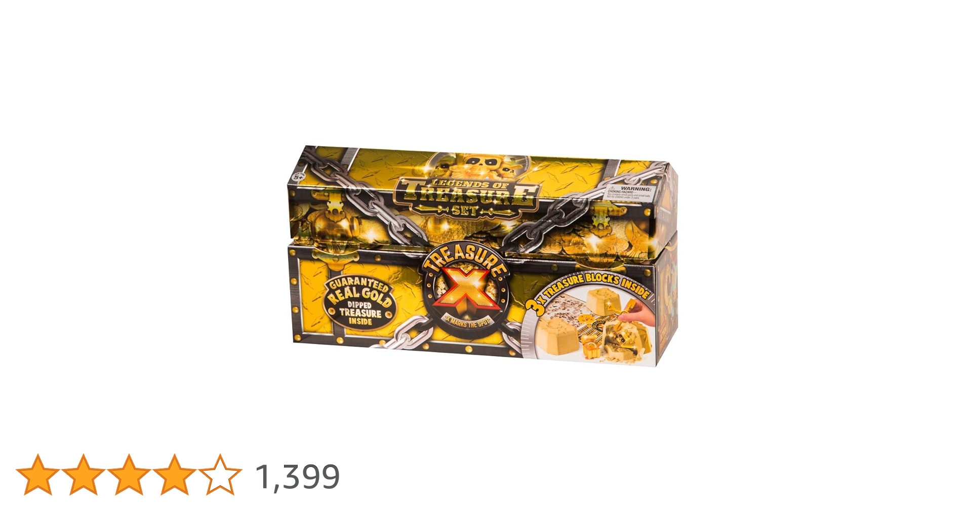 金トレジャー３枚セット TREASURE X Three Pack Chest 'Legends of The Treasure Set' : Moose