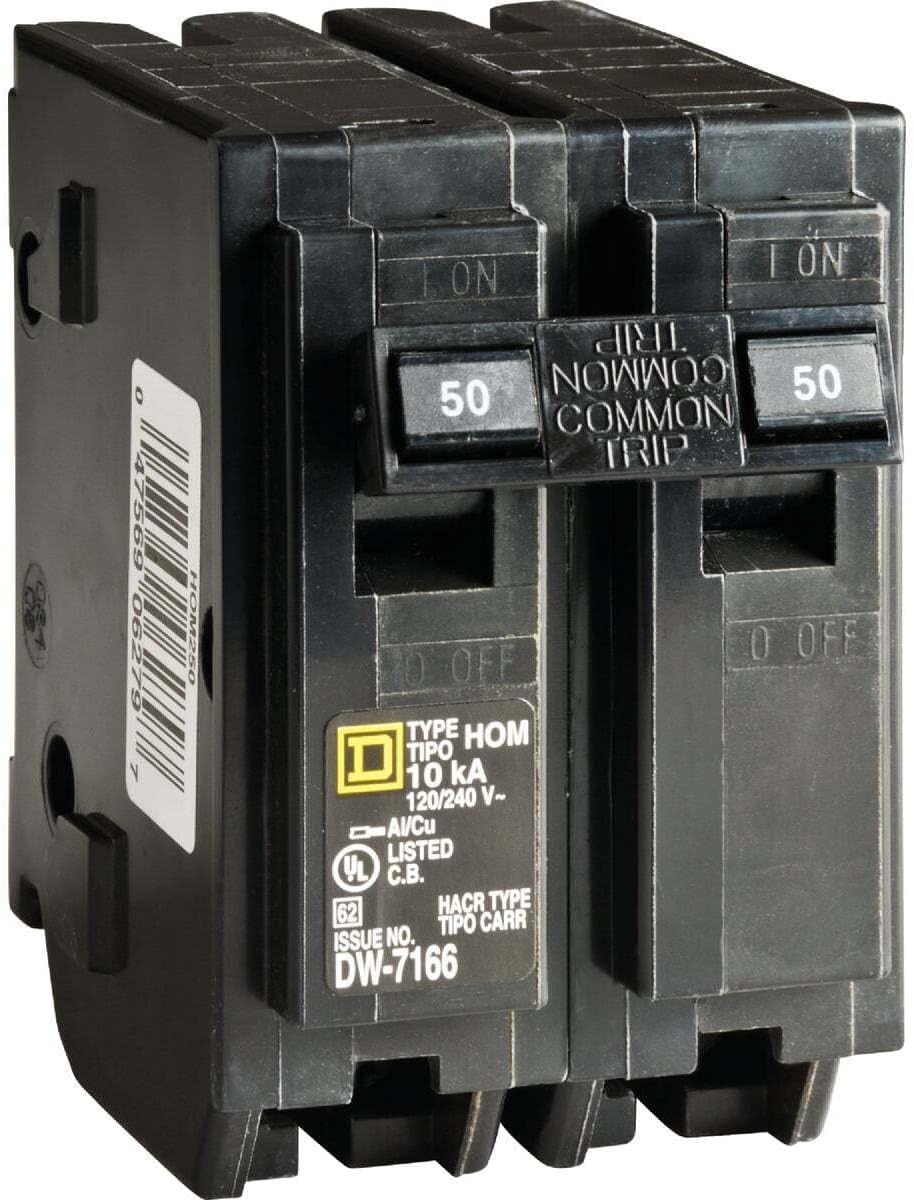 BKR SQ. D HOM 2P 50A 2"