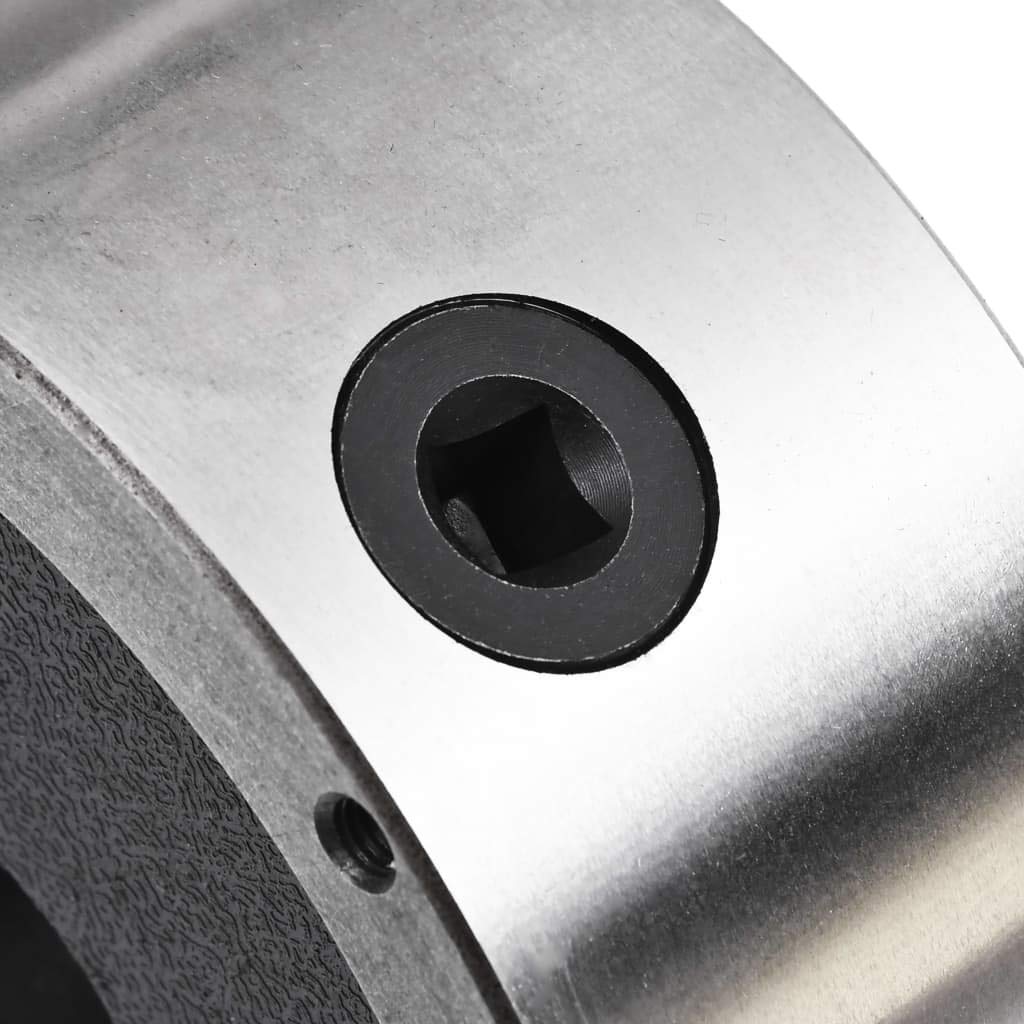 3-szczękowy uchwyt tokarski, samocentrujący, 160 mm, stal z 3 szczękami, zakres mocowania 3-145 mm, kompaktowy i trwały, do obróbki metalu, warsztatu, hobby i montażu