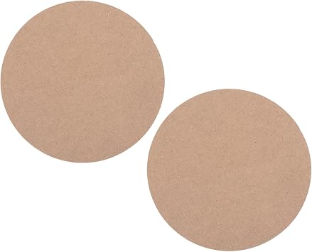 PATIKIL 6" Round Pottery Wheel Bat, 2 Pcs Pottery Bats for Pottery Wheel 1/3 Thick Clay Throwing Bats
