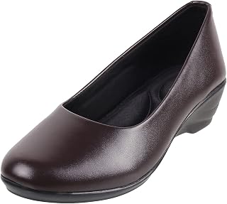 Mochi Women's Formal Faux Leather Fashion Pumps