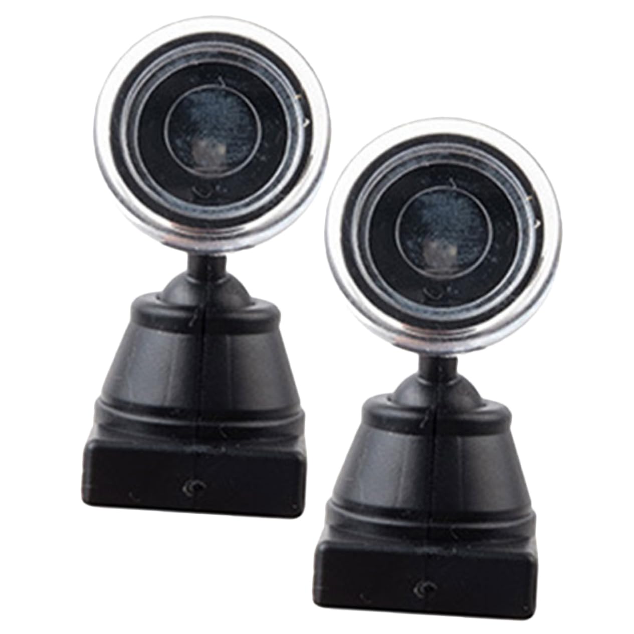 Uonlytech Set of 2 Model Railroad Lights Train Signal Light Toy Mini Signal Lamp for Table Decor