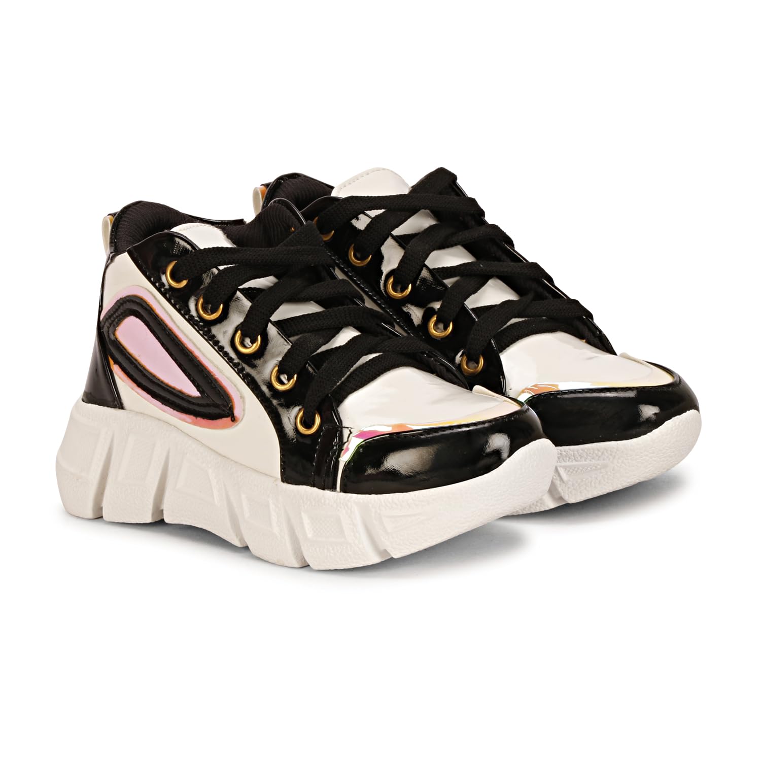 ShoeLalaShoeLala Shoes for Kids Girls-Heel for Parties, Occasion, Outdoor, Indoor, Casual