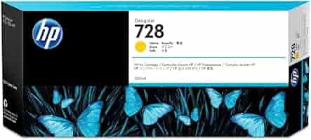 Amazon.com: HP 728 Yellow 300-ml Genuine Ink Cartridge