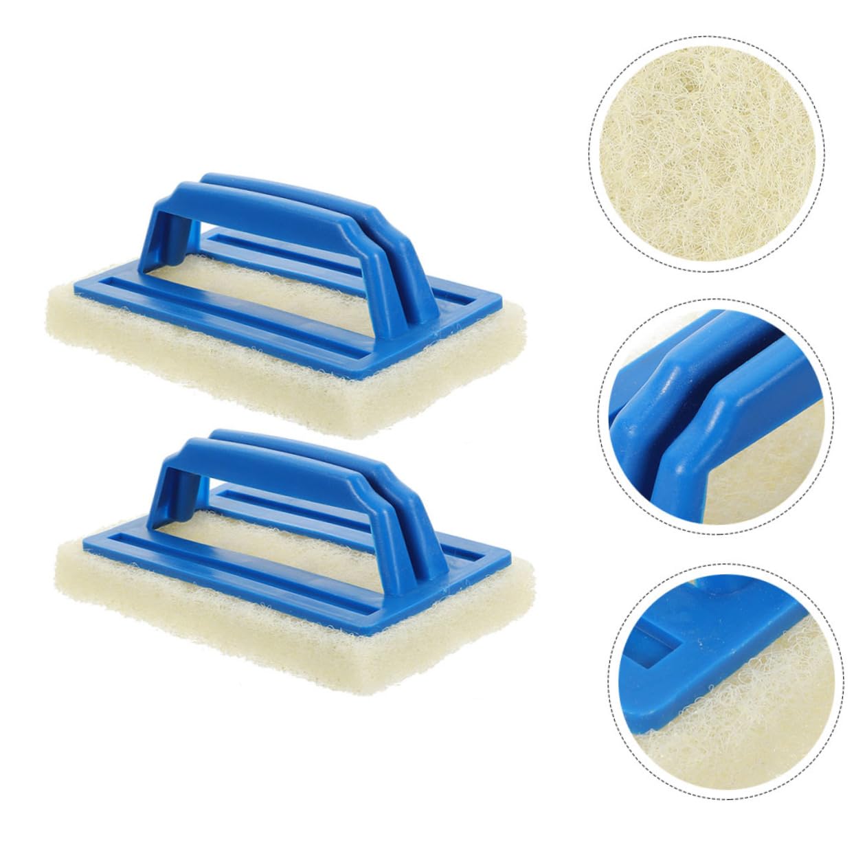 Alipis 2piezas Cepillo De Baño Mango Esponjas De Limpieza Estropajo Para Bañeras y Azulejos Cepillo De Esponja Para Ducha Para Limpieza De Azulejos Baño y Cocina