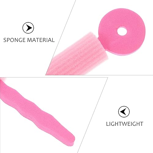 Miniatura 8 de Beavorty 9 rodillos de esponja para rizar el cabello, rizadores de pelo de espuma suave, rulos para peinar el cabello, rodillos para rizadores de