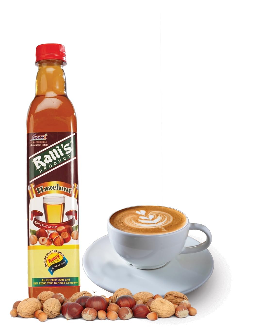 Rallis Hazelnut Syrup 500Ml | Instant Ready Refreshing Drink | Used in Coffee, Chocolate Shakes, Milkshakes, Cookies, Cakes, Pastries and More (B01DZXXL4A) Amazon Price History, Amazon Price Tracker
