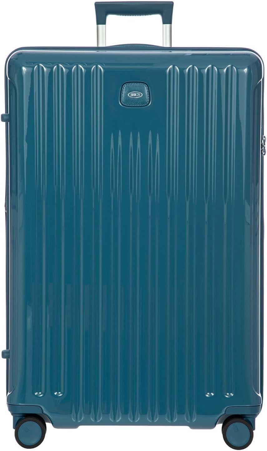 Bric's Positano 4-Wheel Cabin Trolley Suitcase, L, 78 cm, Sea
