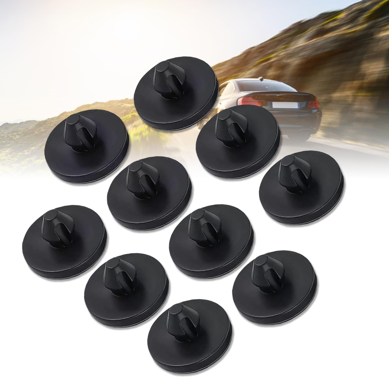 Interruttore Freno Auto 90541-06036, Supporto Pedale Freno, Stopper Pedale, 10 Pezzi