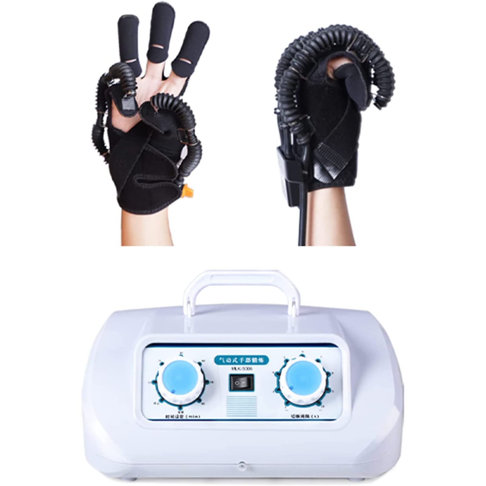 Ortesis De Entrenamiento De Rehabilitación De Dedos, Guantes De Robot De Rehabilitación, Equipo De Entrenamiento De Muñeca De Dedo De Hemiplejía De Accidente Cerebrovascular