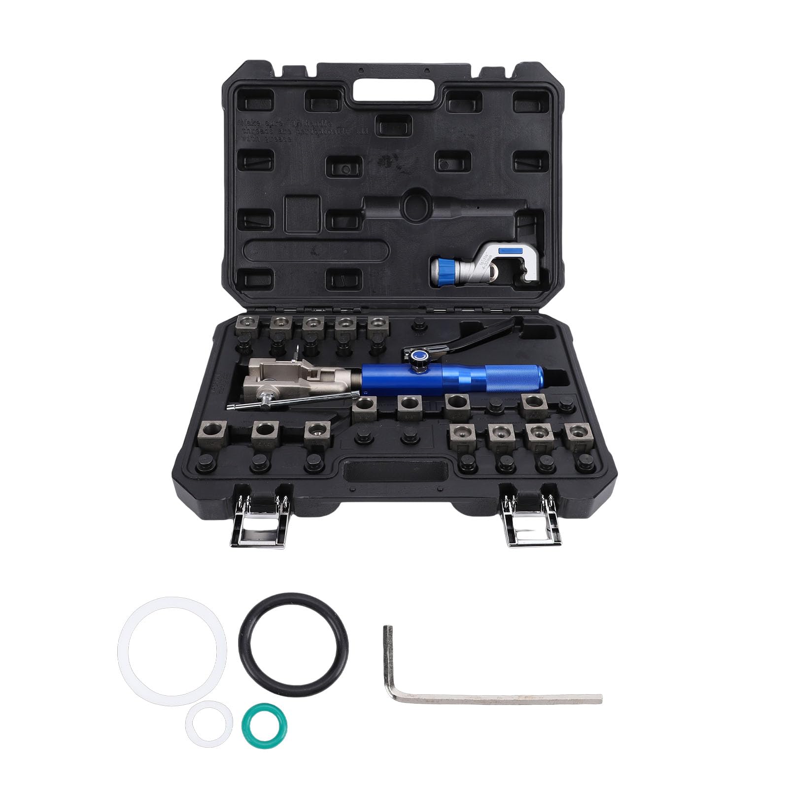 Yosoo Health Gear Zestaw Narzędzi do Kielichowania Hydraulicznego, Konstrukcja Metalowa, Wysoka wydajność w Przewodach Przekładni Hamulców Paliwowych, Idealny do zastosowań Motoryzacyjnych