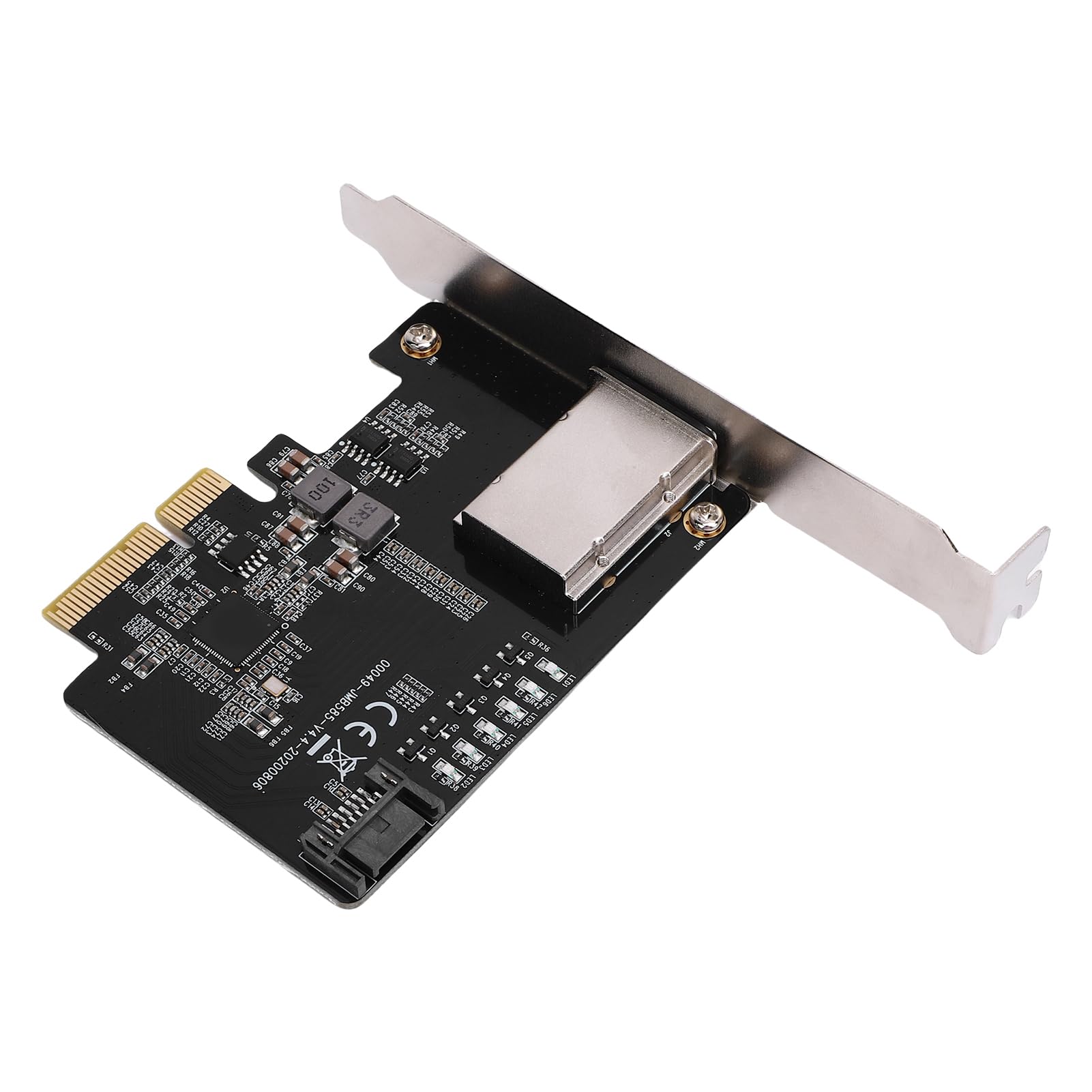 Luocute PCIE X4 do Małej Karty Tablicy SAS, 5 Gb/S dużą prędkością, pojemność 64TB, 5 Redundantnych Trybów Macierzy Dysku, Stabilne i Szybkie, Obsługuje PCIE X4, S A T A III Porty