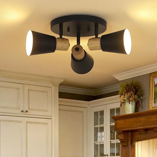 Miniatura 9 de Lámpara de techo industrial de montaje empotrado, lámpara de techo giratoria multidireccional, lámpara de techo giratoria multidireccional,