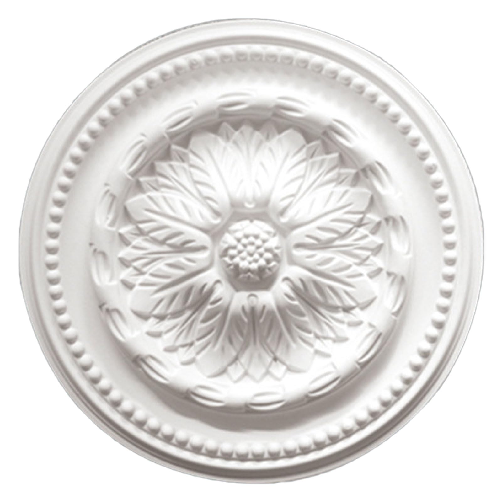 Foelanne White D Pu Ceiling Light Medallion White Multiple Sizes(,40Cm)