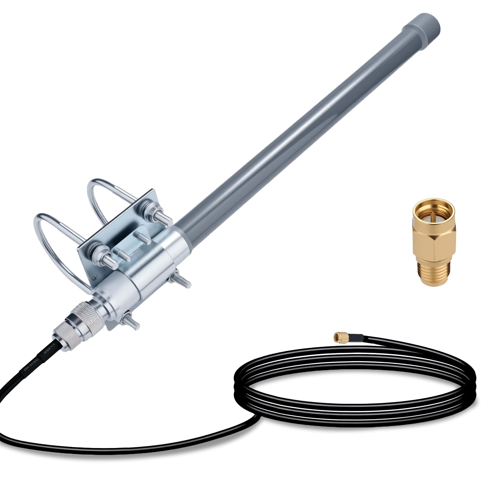 Antenna Lora 868 MHz, 3 dBi N maschio 50 ohm, impermeabile LoRaWAN antenna per SMA femmina a SMA maschio