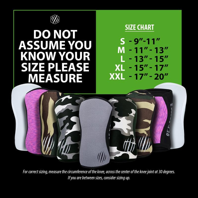 Bear KompleX Knee Sleeves for Men & Women - 5mm/7mm Compression & Heat Retention Neoprene Compression Knee Brace for Weightlifting, Squats & Powerlifting - Image 4