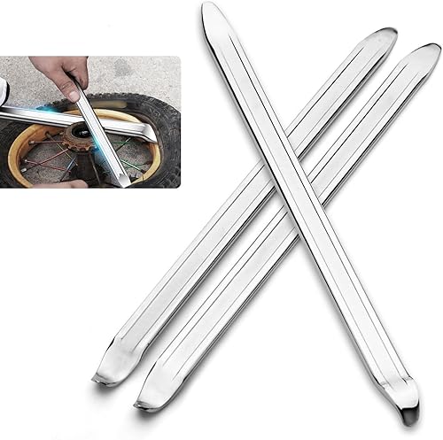 Miniatura 1 de Juego de 3 piezas de hierro para neumáticos de automóvil, cucharas para neumáticos, palanca de palanca, kit de protectores de llantas, herramientas