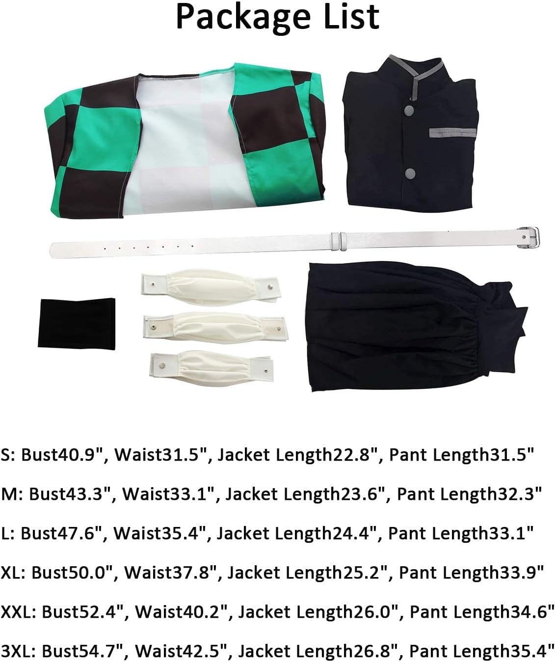 CR ROLECOS Tanjirou Zenitsu Giyuu Cosplay Costume Anime Cosplay Kimono Outfit - Image 5