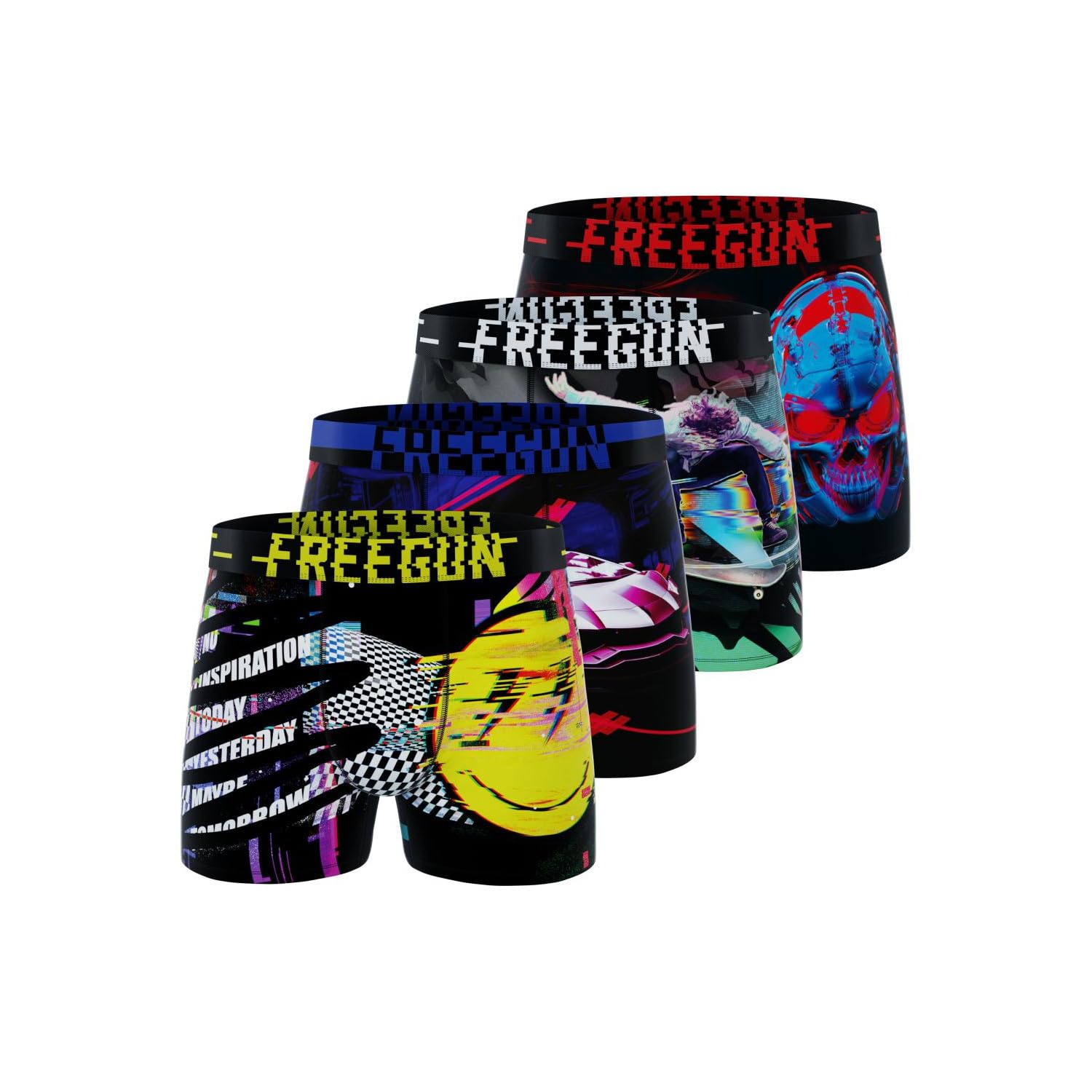 FREEGUN Herren Boxershorts