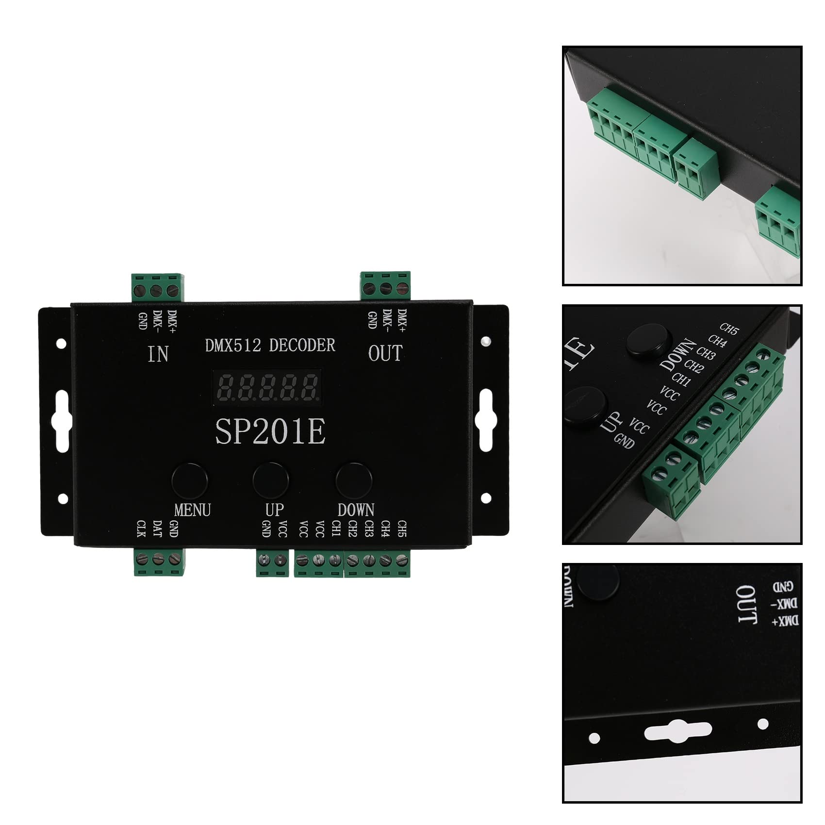 SP201E DMX512 WS2812B WS2811 da Decoder Controller Un SPI, Supporto di più Circuiti Integrati