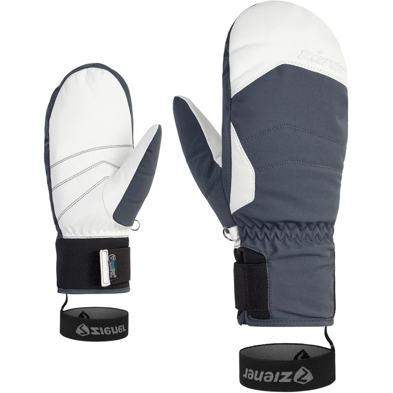 Ziener Womens Kalea Ski Mittens Winter Sports | Waterproof Extra Warm Wool Ombre 6