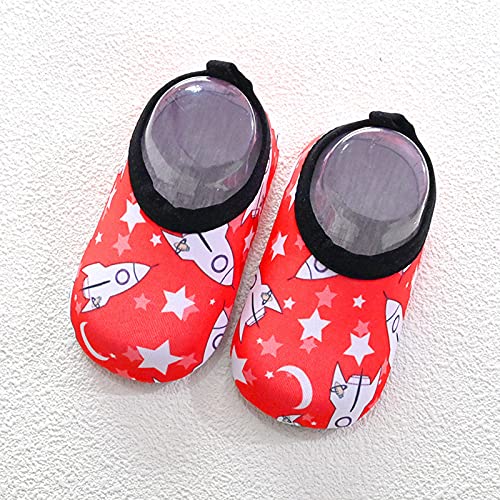 Baby Sock Shoes Water Shoes Baby Kids Socks Barefoot Shoes Swim Cartoon Non-Slip Girls Boys Baby Shoes White Shoes B2