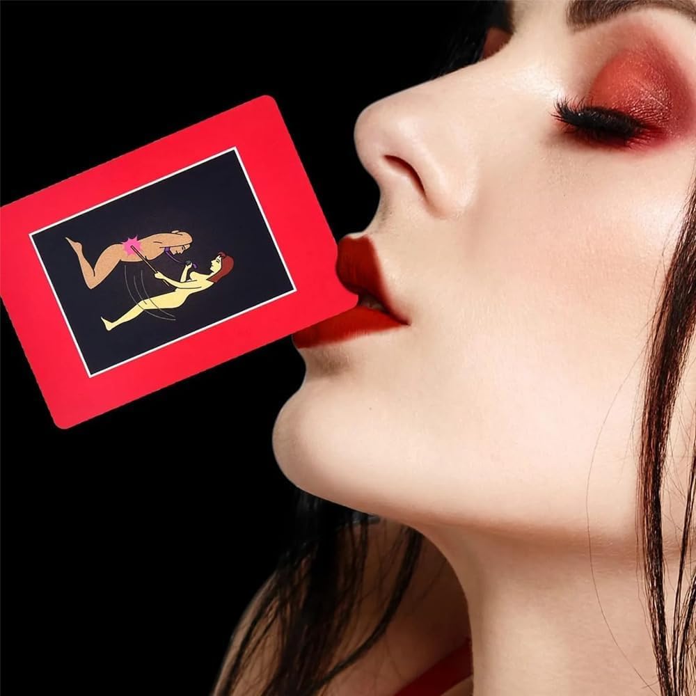 Juego De Cartas Para Parejas AJOHBM - 50 Naipes De Fiesta - Regalo Para Hombres Y Mujeres - Noche íntima Y Divertida En Casa
