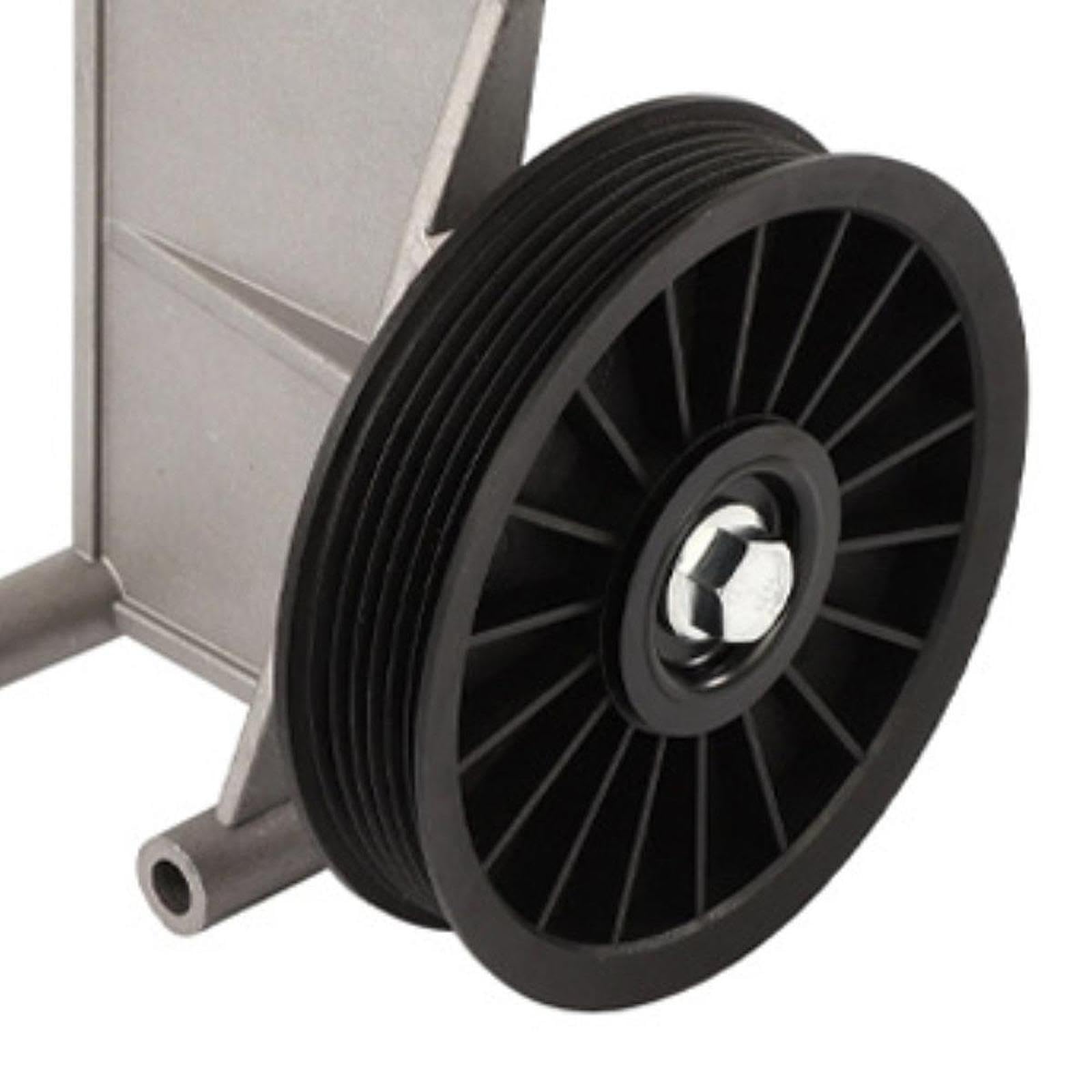 A/C Kompressor Umlenkrolle 34286 Ersatz Riemenscheibe Fahrzeugzubehör Eisenmaterial Beständig Einfache Installation für Autowerkstatt Fuhrpark