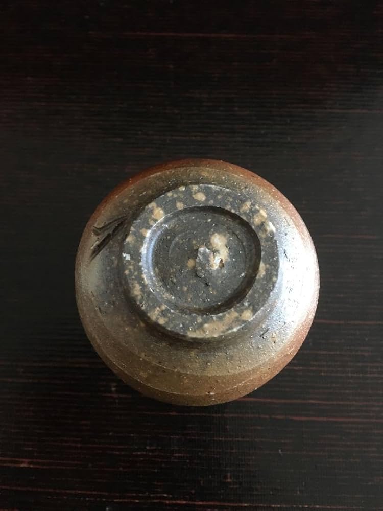 Amazon.co.jp: ぐい呑 備前 矢部篤郎 人間国宝 山本陶秀三男