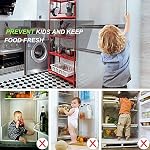WSDCAM Refrigerator Door Alarm When Opened 60 Seconds Time Delay, 90dB Loud, Ultra-Slim Fridge Alarm Door Open Alarm, Freezer Door Alarm with Delay - 2 Pack - Image 6