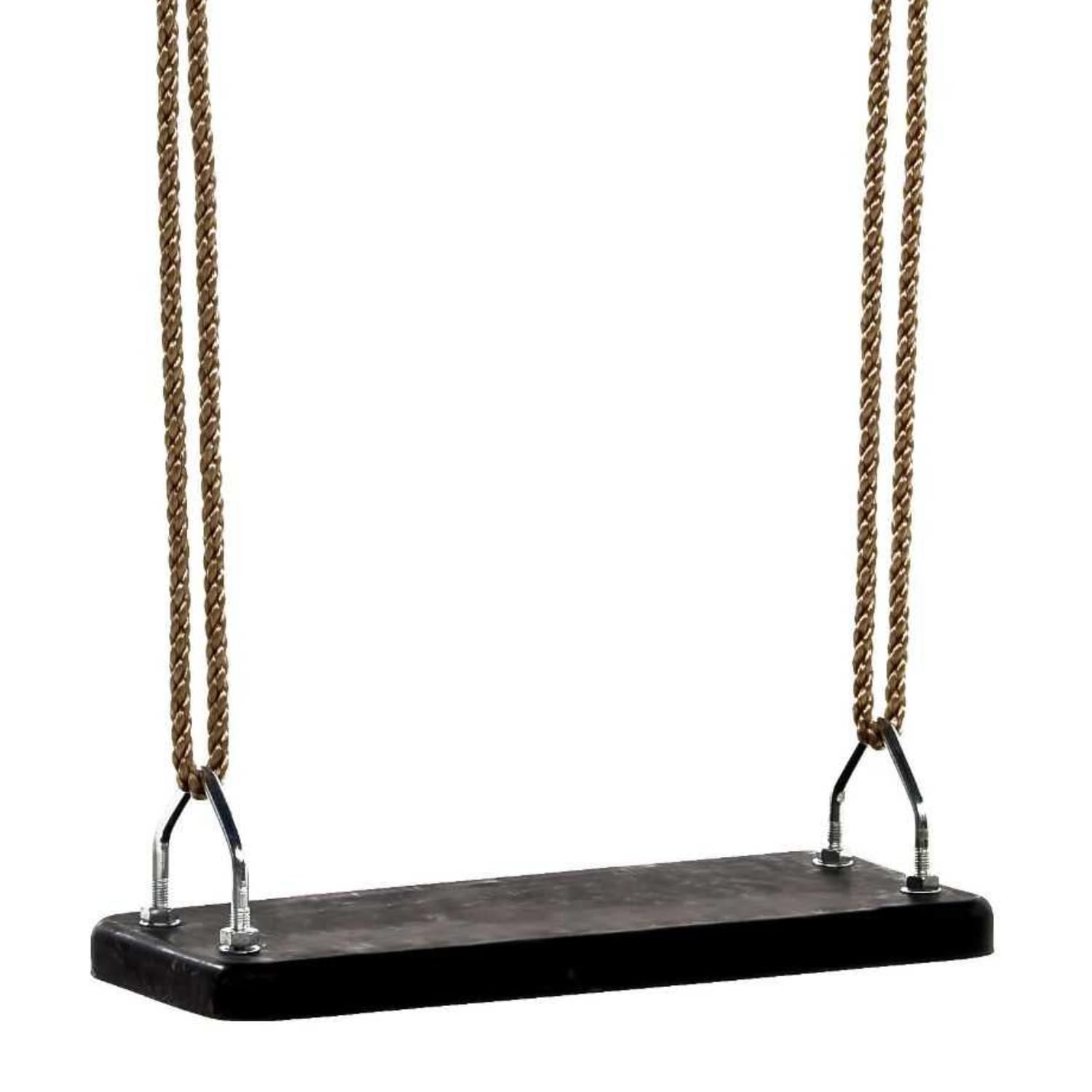 Sedia a dondolo 44,8 x 2,6 x 17,8 cm (larghezza x altezza x profondità) con corda regolabile, altalena per bambini da appendere per esterni e interni, per bambini dai 3 ai 15 anni, portata fino a 70