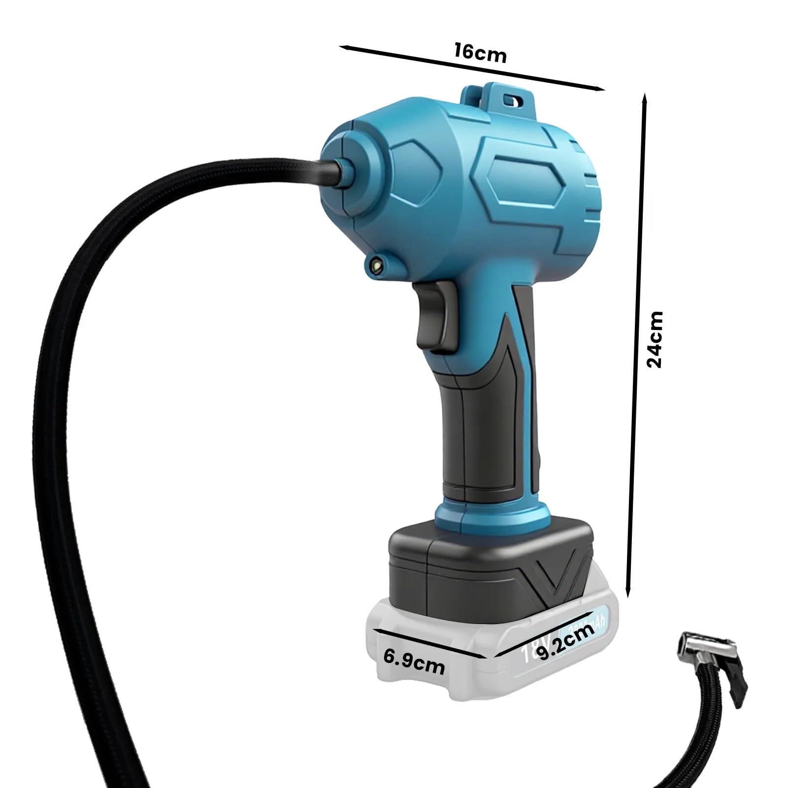 Pompe à Pneu portative de compresseur d'air