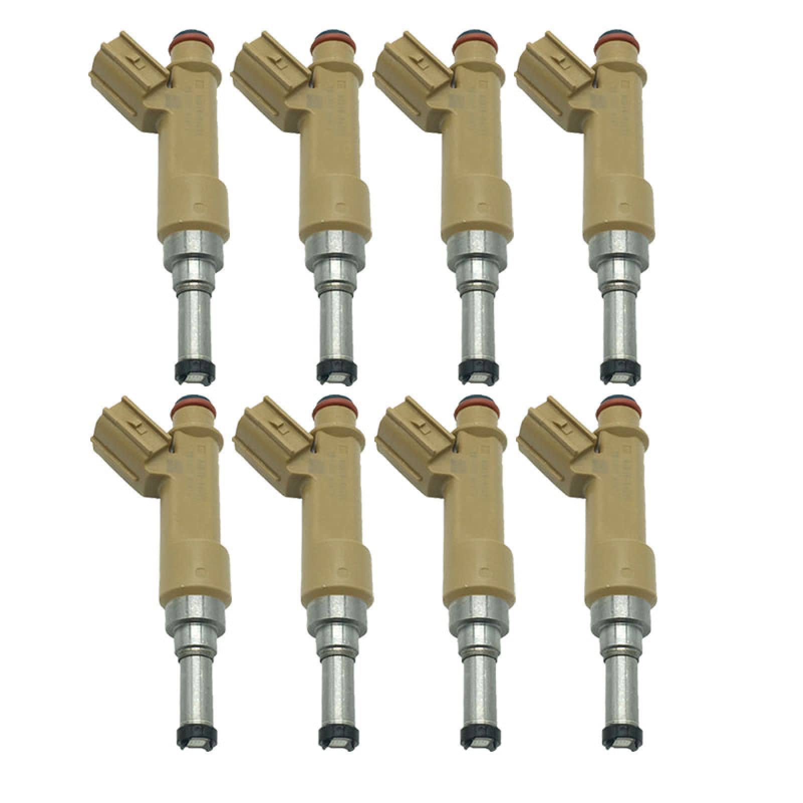 for Toyota Corolla 2009 2010-2015, 8pcs Fuel Injectors Nozzle 23209 39146 2320939146 23250 0T020 23209 09120