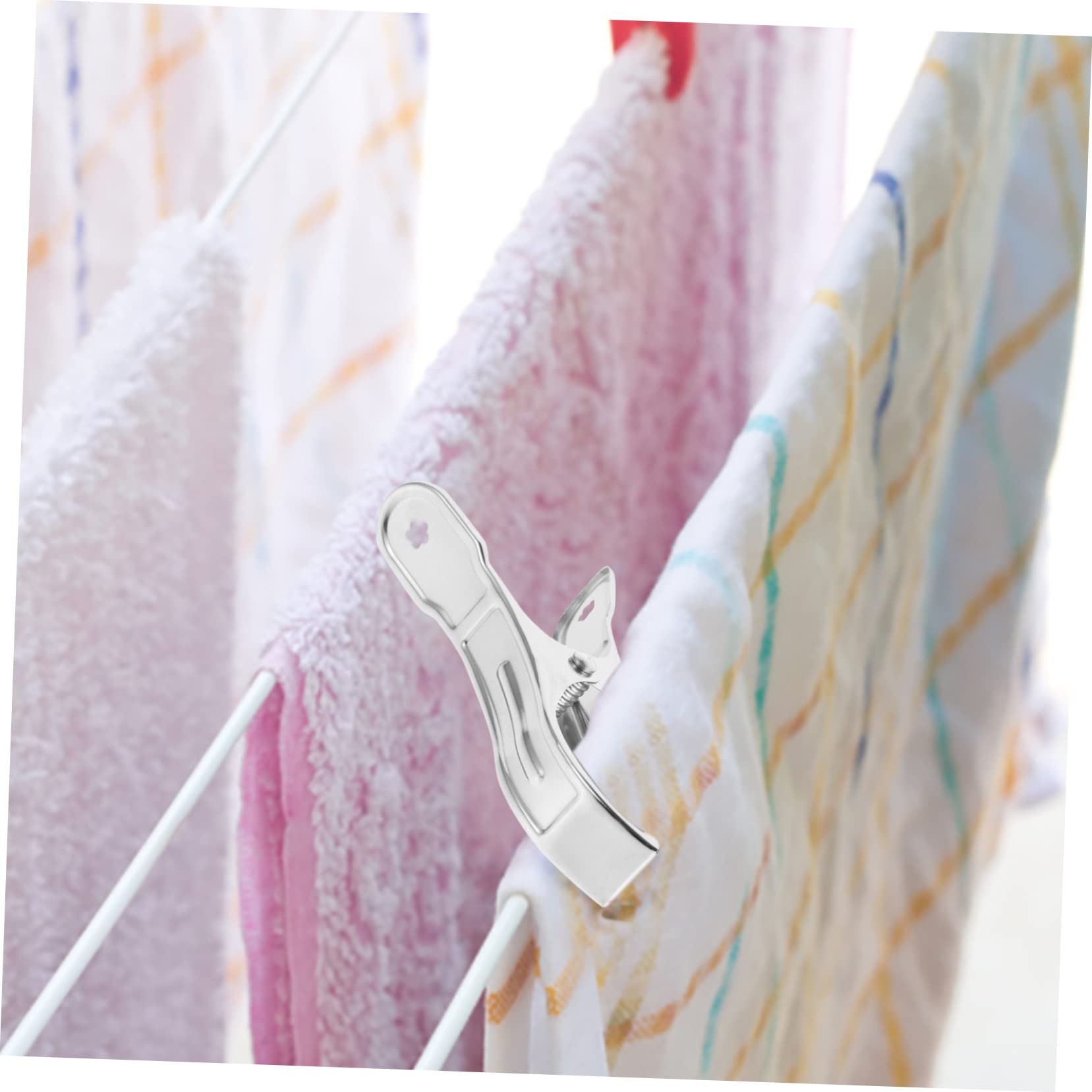 BESPORTBLE 20pcs Multi-Purpose Sunshade Clips Shade Cloth Fasteners Quilt Sheet Clamps