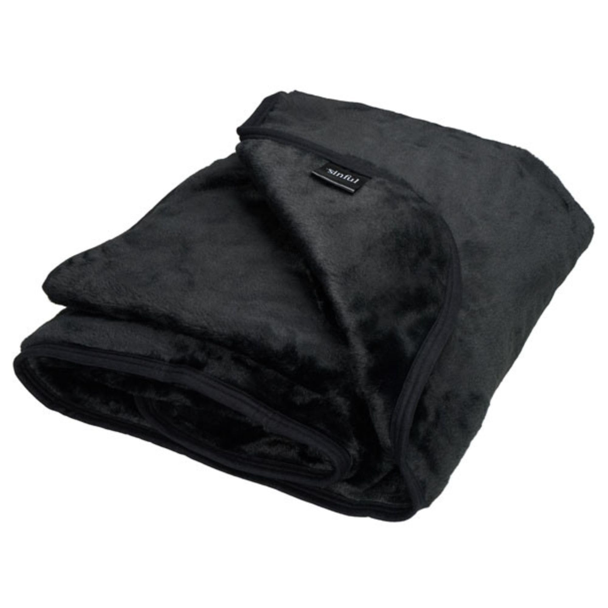 Sinful Liebesdecke Wasserdicht für Sex - 180x160 cm Schwarz