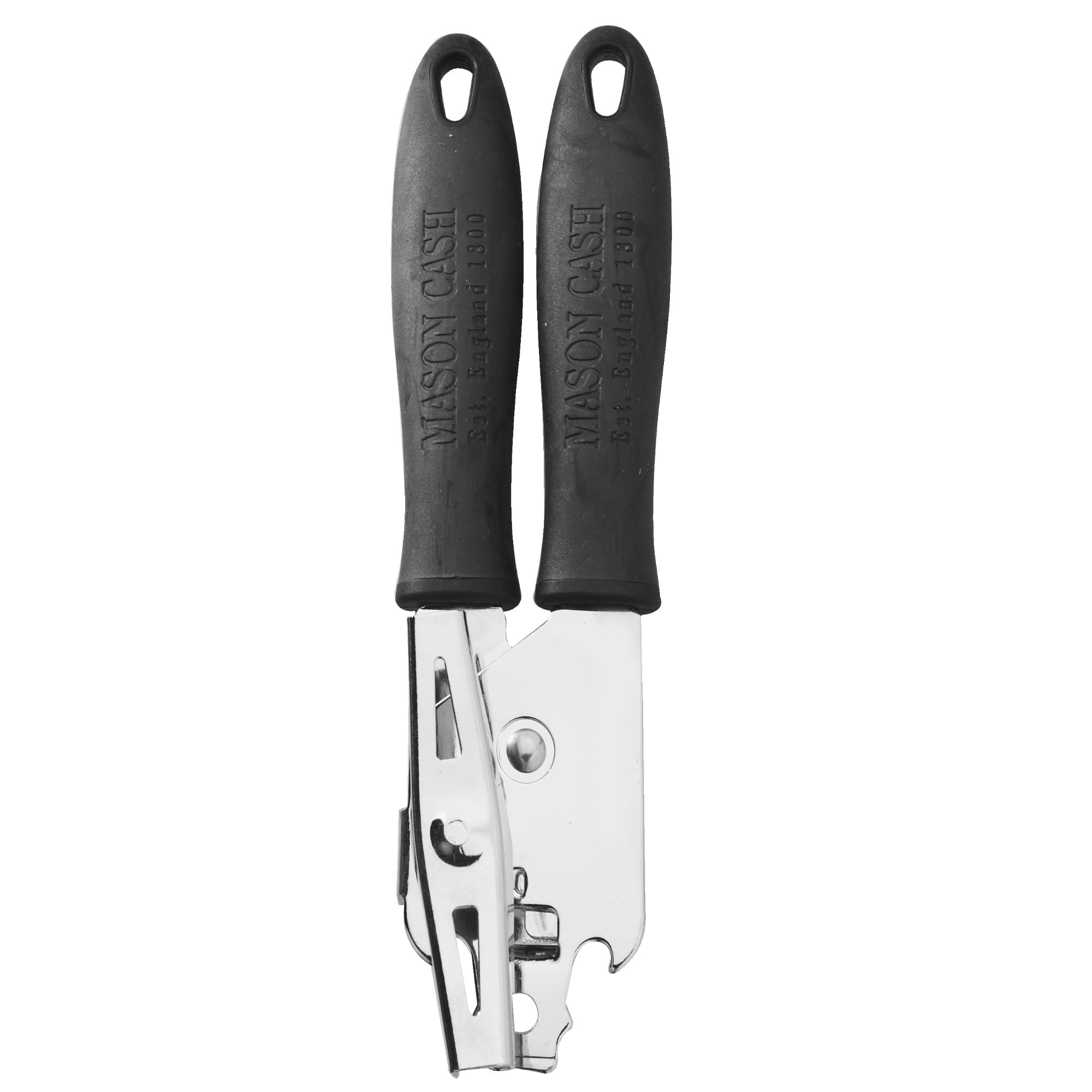 Mason Cash Essentials Stainless Steel Can Opener, Silver, Multicolour, Small, 2007.573