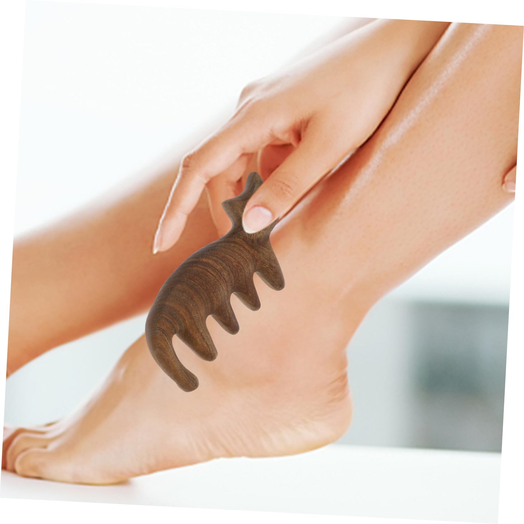 3stücke Holzkamm Für Kopfhautmassage Katzenförmiger Massagekamm Grünem Sandelholz Für Kopf Nacken Und Rückenmassage Handgefertigtes Pflegegerät Entspannung