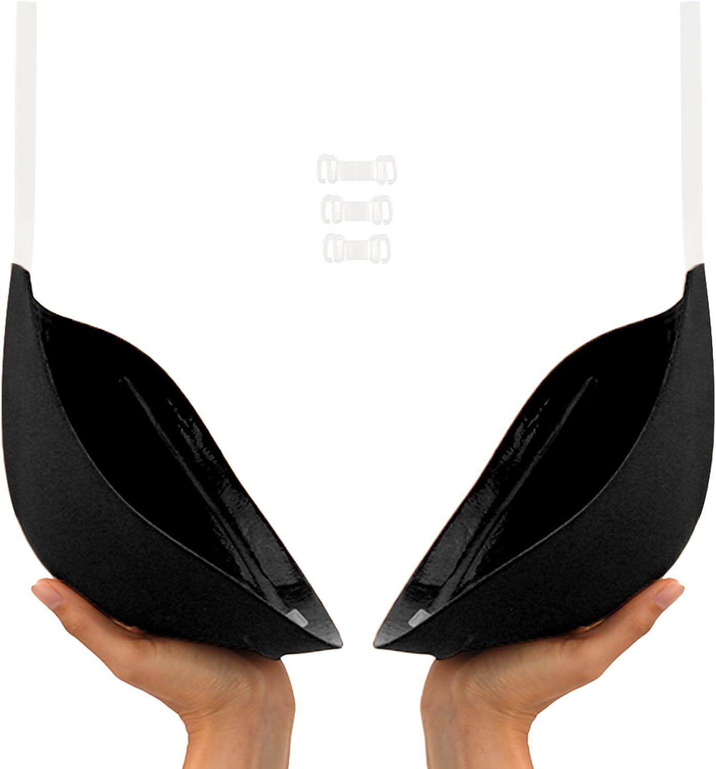 TITU Strapless Bra for Big Bust - Sticky Push Up for Large Breasts, Backless Plus Size Invisible with Boob Lift Tape