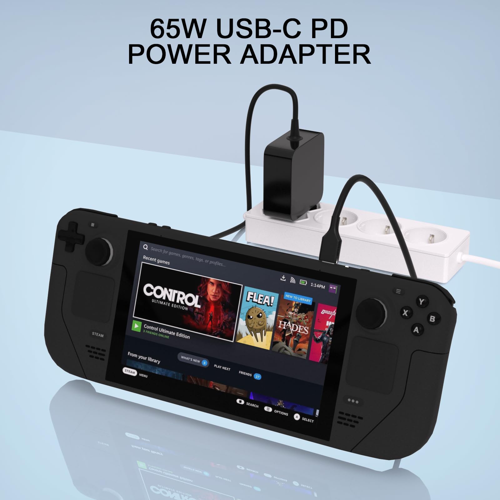 Ładowarka USB C 65 W do DJI Avata, drona DJI Neo, Mini 4K, Mini 4 Pro, Mavic 3 Pro Cine, Mavic 3 Classic, Air 3 Fly, RC 2, Avata 2, okulary 2 typu C zasilanie